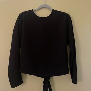 Wilfred Black Long Sleeve Top